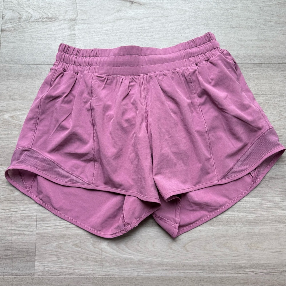 Lululemon Athletica Pink Athletic Hotty Hot Shorts